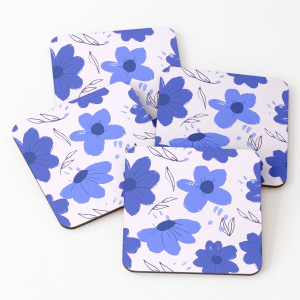 Item preview, Blue Flowers designed and sold by ViaARTfactory.