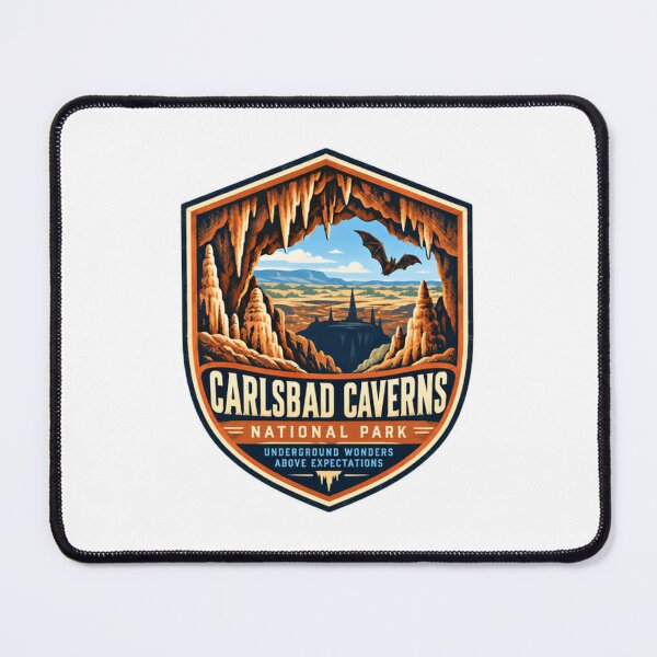 Item preview, Carlsbad Caverns National Park Underground Wonders Above Expectations Cave Explorer Travel Souvenir designed and sold by NeedForParks.
