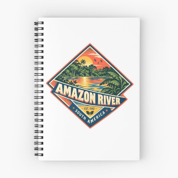 Item preview, Amazon River Est. 1542 South America Travel Explorer Adventure designed and sold by NightGlyph.
