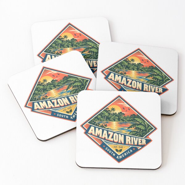 Item preview, Amazon River Est. 1542 South America Travel Explorer Adventure designed and sold by NightGlyph.