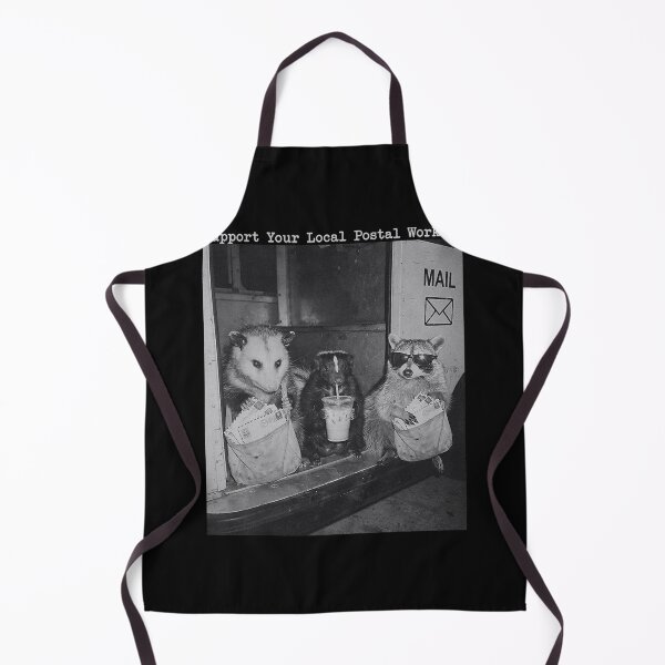 Item preview, Support Your Local Postal Workers Raccoon Possum Street Cats designed and sold by khdmalakarak.