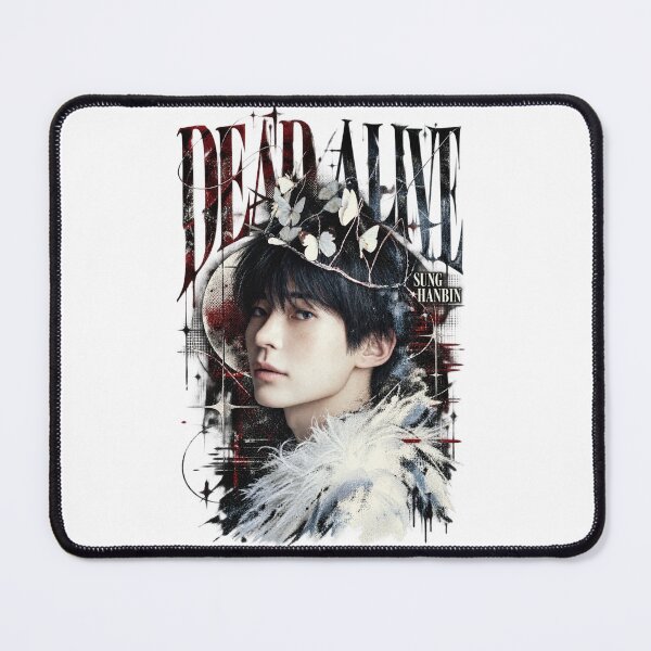 Item preview, Sung Hanbin DEAD ALIVE Silver Typography | Grunge Visual designed and sold by Valeree Store.
