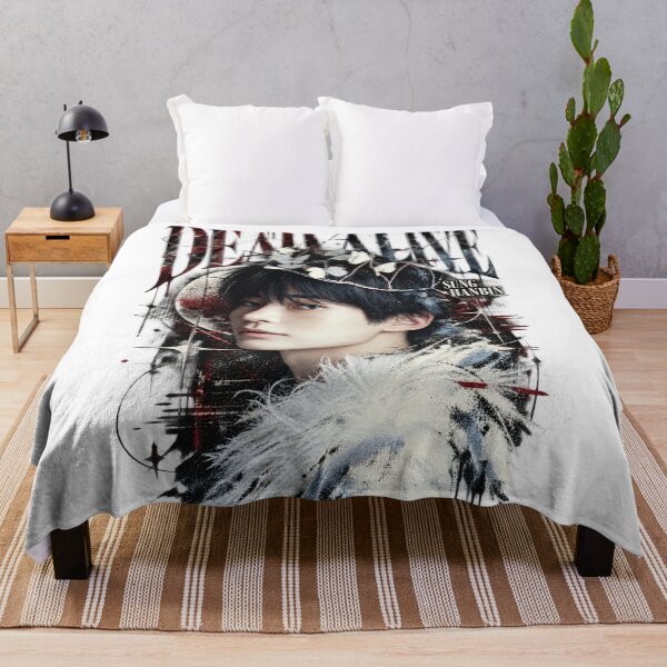 Item preview, Sung Hanbin DEAD ALIVE Silver Typography | Grunge Visual designed and sold by Valeree Store.