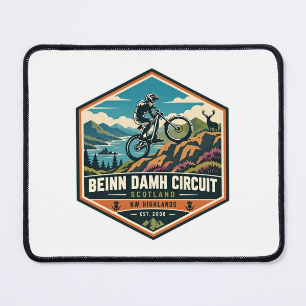 Item preview, Beinn Damh Circuit Scotland Mountain Biking Northwest Highlands Adventurer designed and sold by NeedForParks.