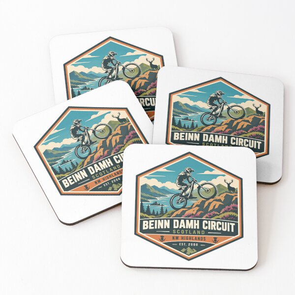 Item preview, Beinn Damh Circuit Scotland Mountain Biking Northwest Highlands Adventurer designed and sold by NeedForParks.