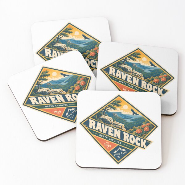Item preview, Raven Rock North Carolina State Park Travel Souvenir designed and sold by NightGlyph.