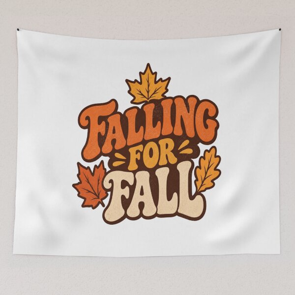 Item preview, Falling for Fall Retro Vintage Autumn Leaves designed and sold by InspiredCreatives.