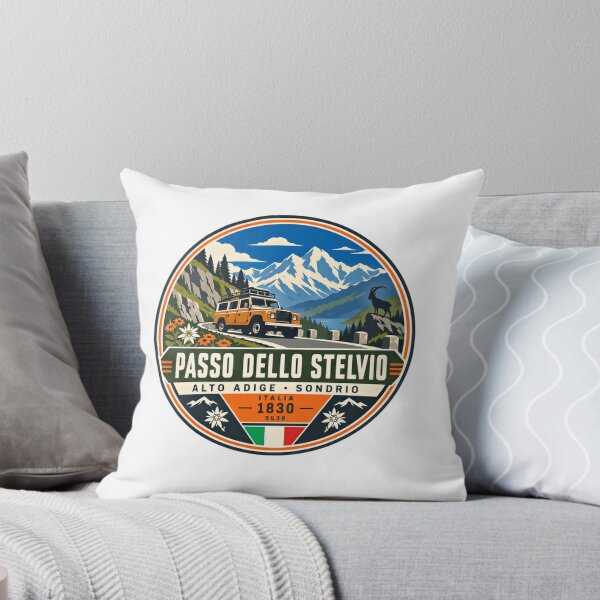 Item preview, Passo Dello Stelvio Italian Alps Mountain Pass Road Trip Travel designed and sold by NightGlyph.