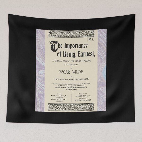 Item preview, The Importance Of Earnest designed and sold by RayneBarron.