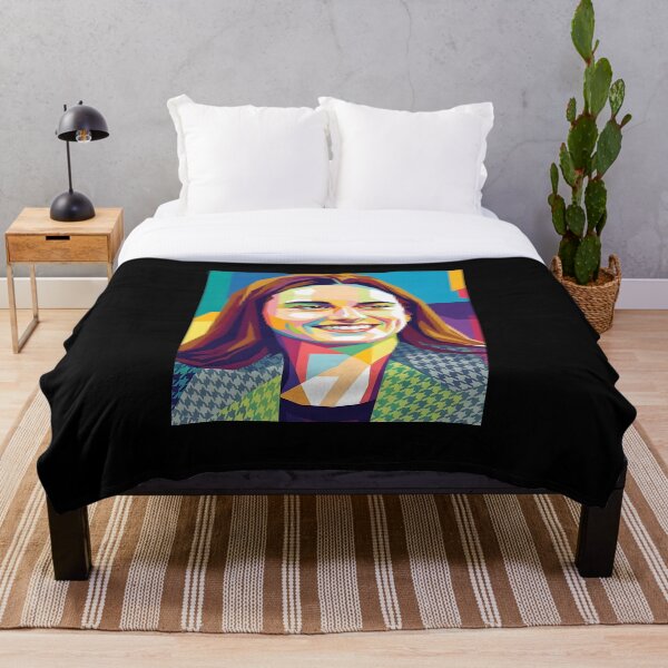 Aperçu de l'œuvre Caitlin Clark Pop Art créée et vendue par Kindcorner.