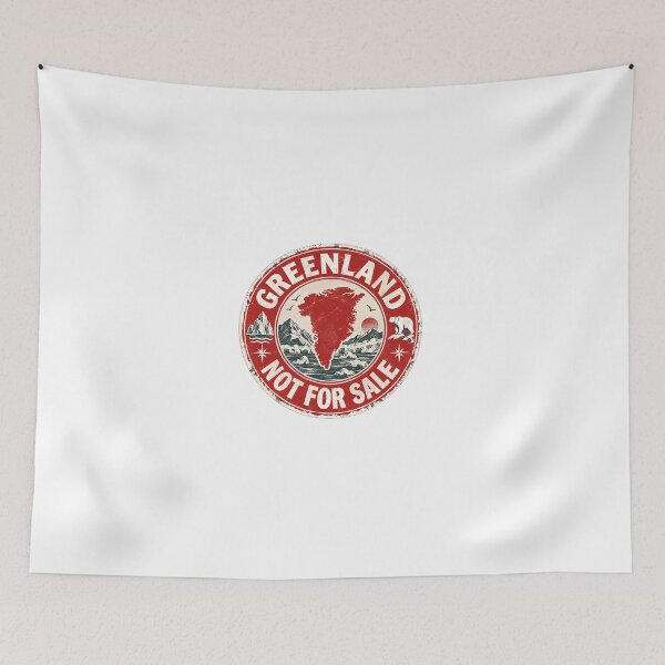 Item preview, Greenland Not For Sale Environmental Climate Activist Arctic Conservation Protest designed and sold by JonesFlora2025.
