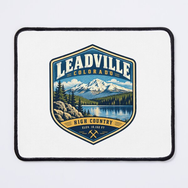 Item preview, Leadville Colorado High Country Elev. 10,152 Ft Mountain Travel Souvenir designed and sold by Simsimah26Parks.