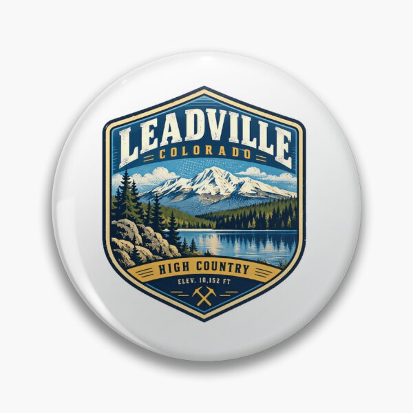 Item preview, Leadville Colorado High Country Elev. 10,152 Ft Mountain Travel Souvenir designed and sold by Simsimah26Parks.