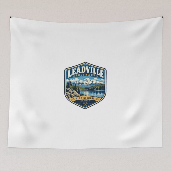 Item preview, Leadville Colorado High Country Elev. 10,152 Ft Mountain Travel Souvenir designed and sold by Simsimah26Parks.