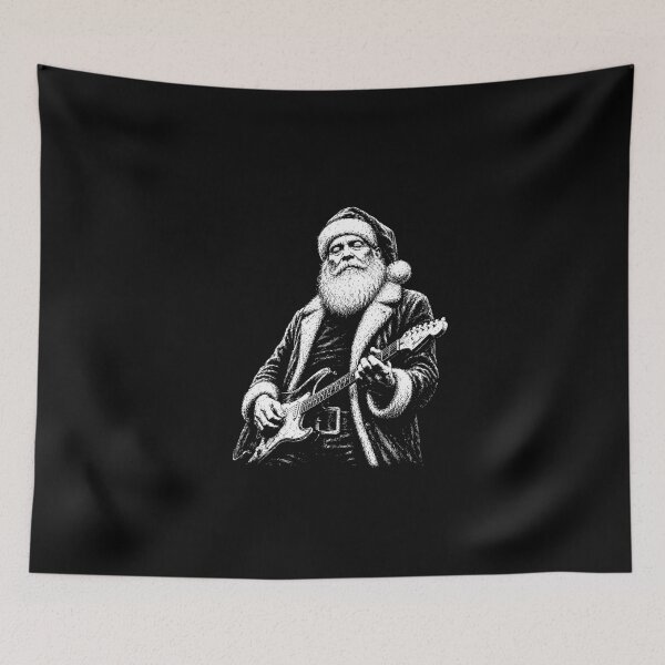 Item preview, Rockin Santa, Santa Guitar Christmas designed and sold by BalouEdison.