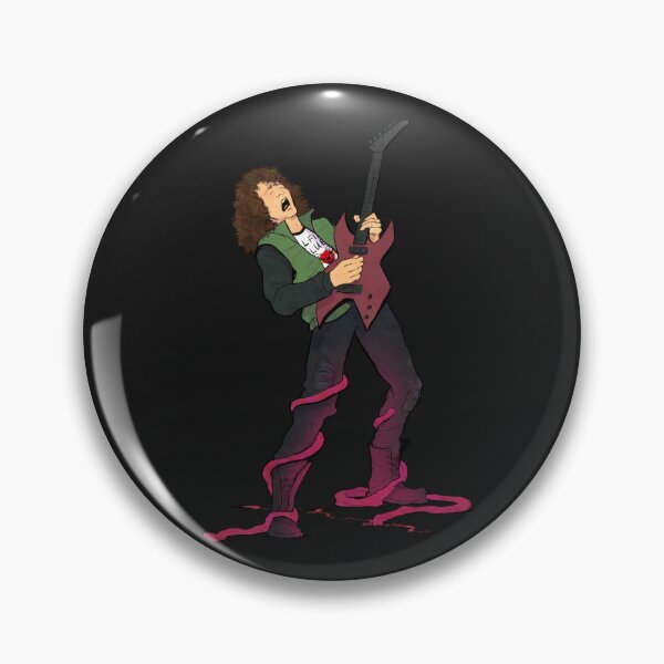Item preview, Eddie Munson Cartoon – Stranger Things Hellfire Club designed and sold by The A-Press.