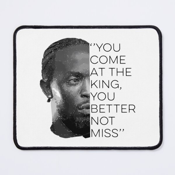 Item preview, You Come At The King You Best Not Miss. - Omar Little Sticker - The Wire designed and sold by juliajakegfd.