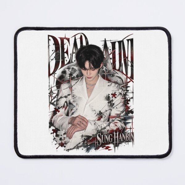 Item preview, Sung Hanbin DEAD ALIVE Silver Gothic Visual | Editorial Art designed and sold by Valeree Store.