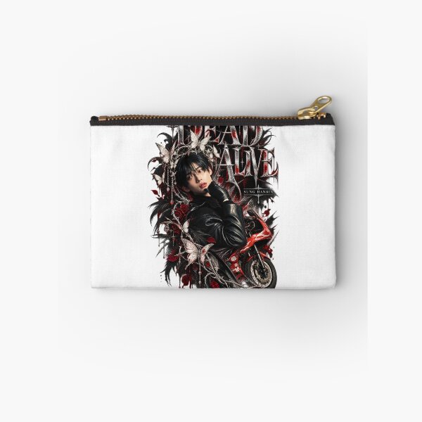 Item preview, Sung Hanbin DEAD ALIVE Crimson Black Art | Gothic Lettering designed and sold by Valeree Store.