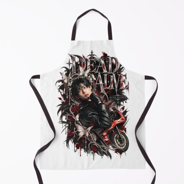 Item preview, Sung Hanbin DEAD ALIVE Crimson Black Art | Gothic Lettering designed and sold by Valeree Store.