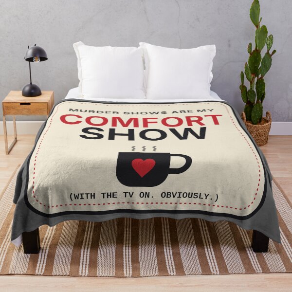 Item preview, Murder Shows Are My Comfort Show designed and sold by Shrouded Unraveled.