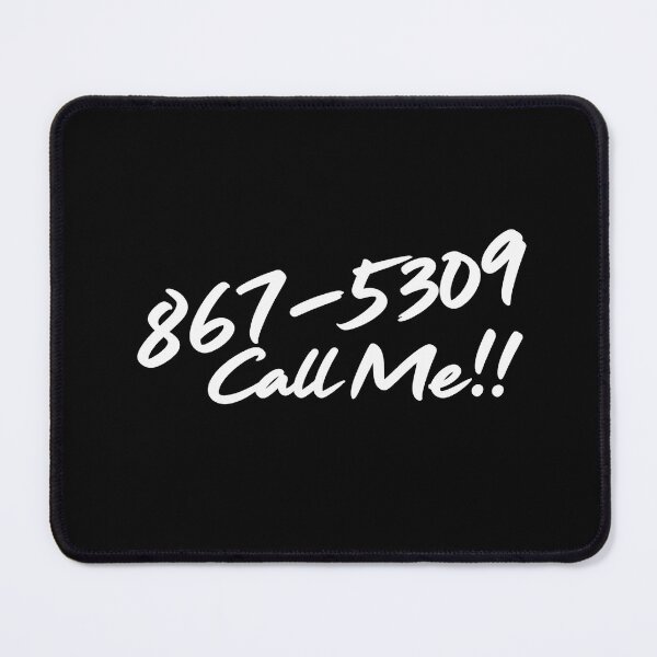 Item preview, 867 5309 Call Me! Jenny designed and sold by Eddiepublic.
