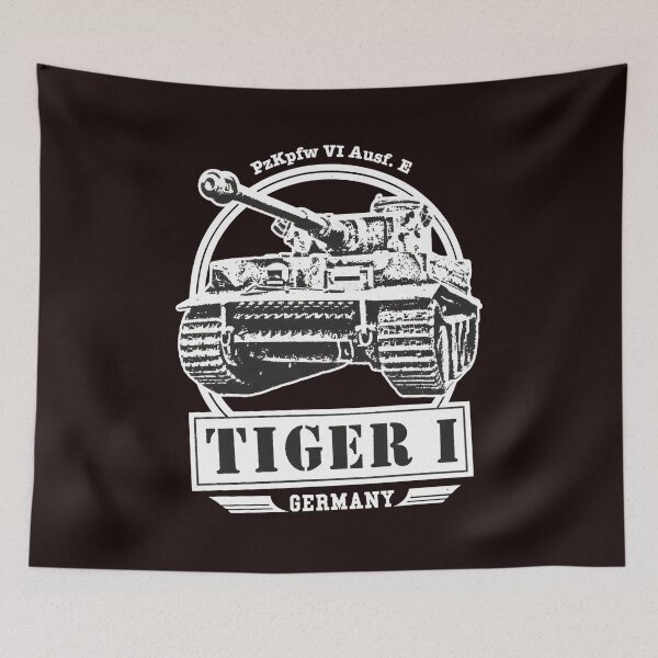 Item preview, Tiger I Tank Illustration Germany  designed and sold by ThresholdBlue.
