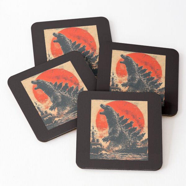 Item preview, Godzilla Kaiju Tokyo Attack Retro Japanese Monster designed and sold by ImeldaSparks.