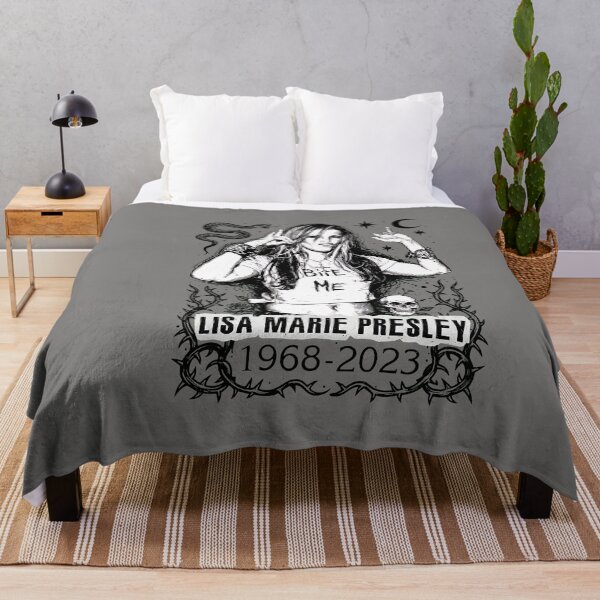 Item preview, Lisa Marie Presley Tribute BITE ME Shirt 1968-2023-18 designed and sold by SaschaSerfus.