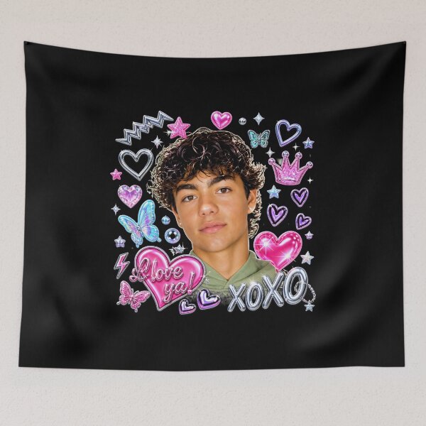 Item preview, malachi barton cute aesthetic - teen heartthrob doodle fan art designed and sold by FrankBrown7.