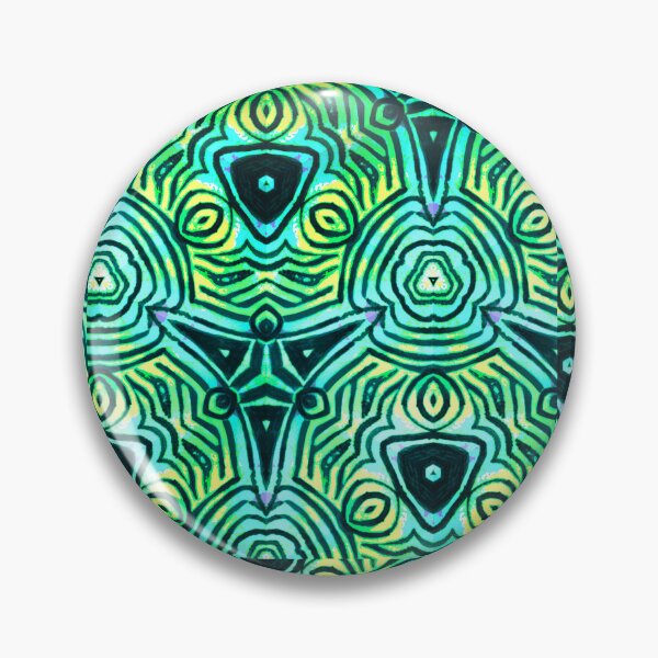 Item preview, Electric Coral Reef: Hand-drawn wave fields and light eyes designed and sold by ExiniaNullPunktNull.