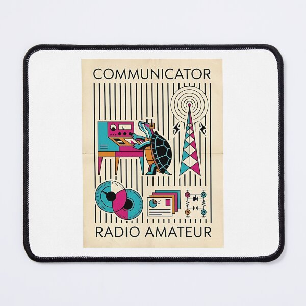 Item preview, Red-Eared Slider Ham Radio Operator designed and sold by PictoVibe.