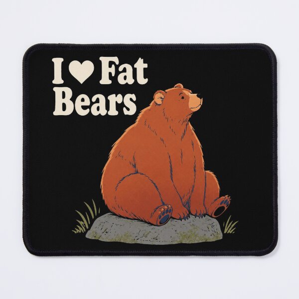 Item preview, I Love Fat Bears designed and sold by CallistoPonte.
