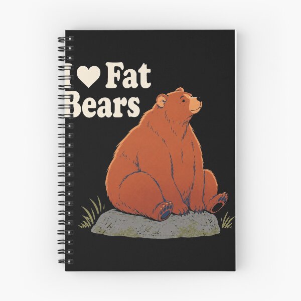 Item preview, I Love Fat Bears designed and sold by CallistoPonte.