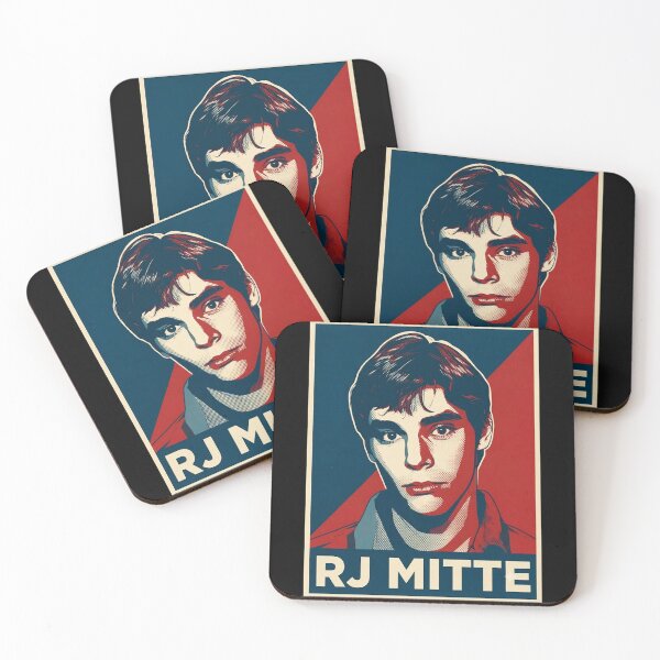 Item preview, Rj Mitte as Walter White Portrait Pop Art Retro designed and sold by loveislovestore.