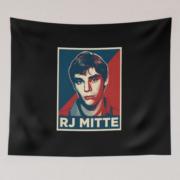 Item preview, Rj Mitte as Walter White Portrait Pop Art Retro designed and sold by loveislovestore.