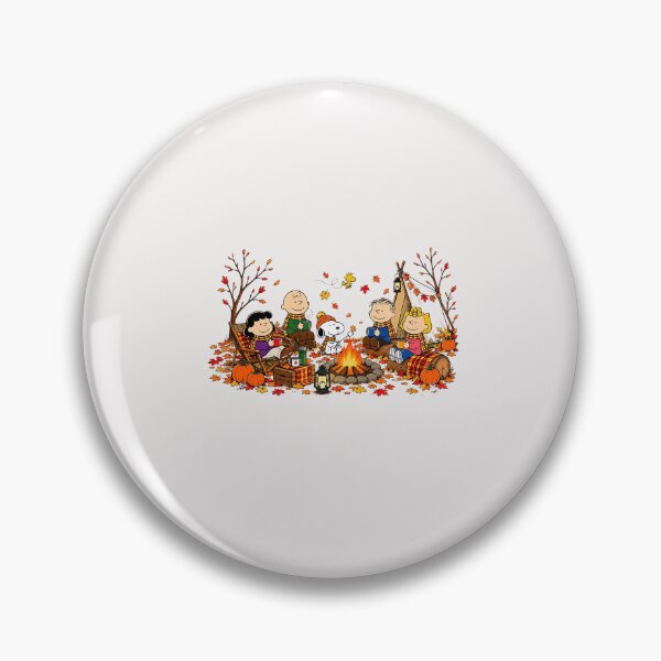 Item preview, Peanuts makes a campfire Thanksgiving  designed and sold by PrestonoPrescot.