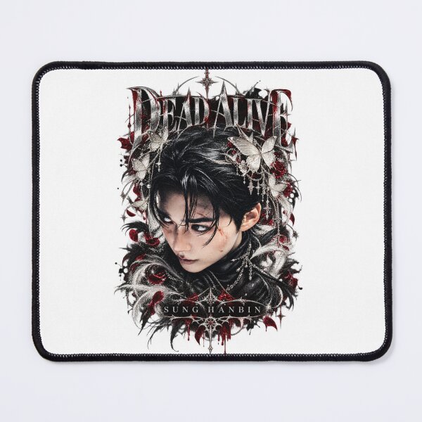 Item preview, Sung Hanbin DEAD ALIVE Cracked Glass | Gothic Collage Art designed and sold by Valeree Store.