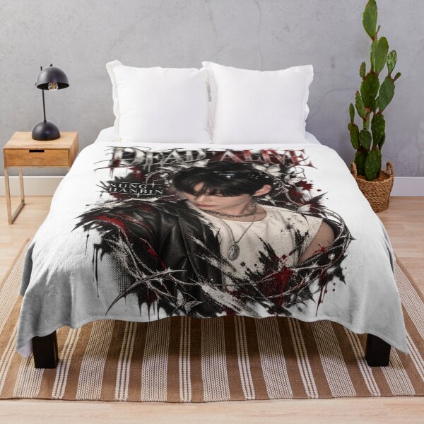 Item preview, Sung Hanbin DEAD ALIVE Shattered Portrait | Red Silver Art designed and sold by Valeree Store.