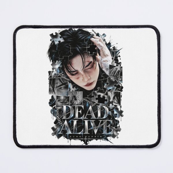 Item preview, Sung Hanbin DEAD ALIVE Shattered Glass Art | Gothic Streetwear designed and sold by Valeree Store.
