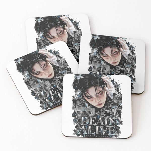 Item preview, Sung Hanbin DEAD ALIVE Shattered Glass Art | Gothic Streetwear designed and sold by Valeree Store.
