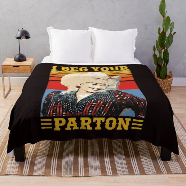 Item preview, I BEG YOUR PARTON Retro Country Music Star designed and sold by OddCanvasArt.