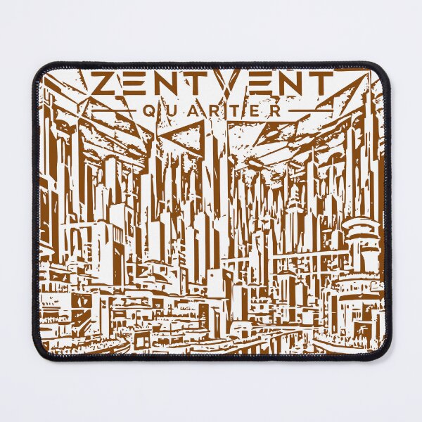 Item preview, Zentvent Quarter Neon Megacity Skyline designed and sold by Zentvent Quarter.
