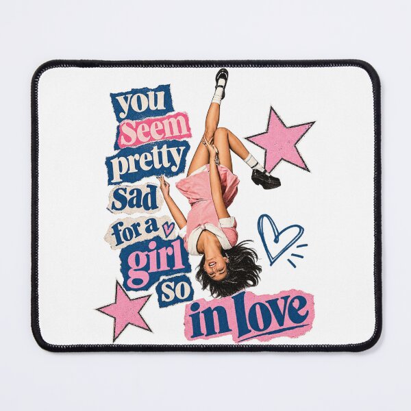Item preview, Olivia Rodrigo Girl So In Love Quote designed and sold by SaturnClub.