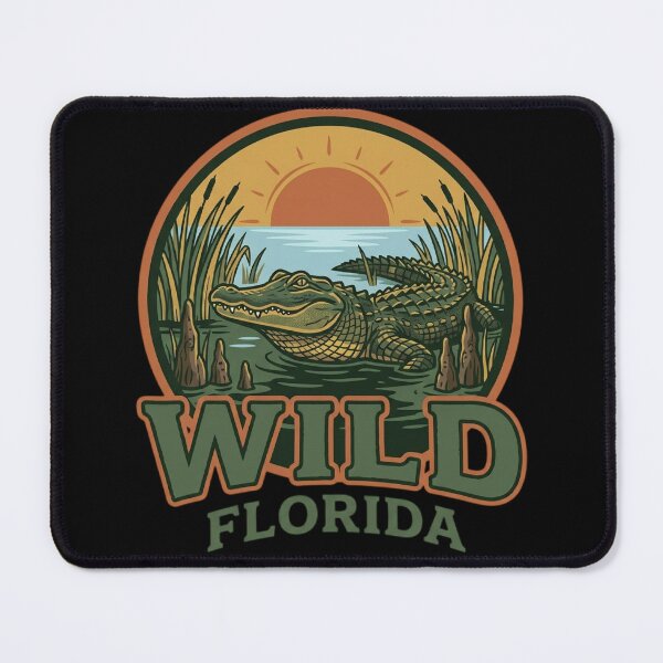 Item preview, Wild Florida Alligator Swamp Vintage Outdoor designed and sold by mood-draftsman.