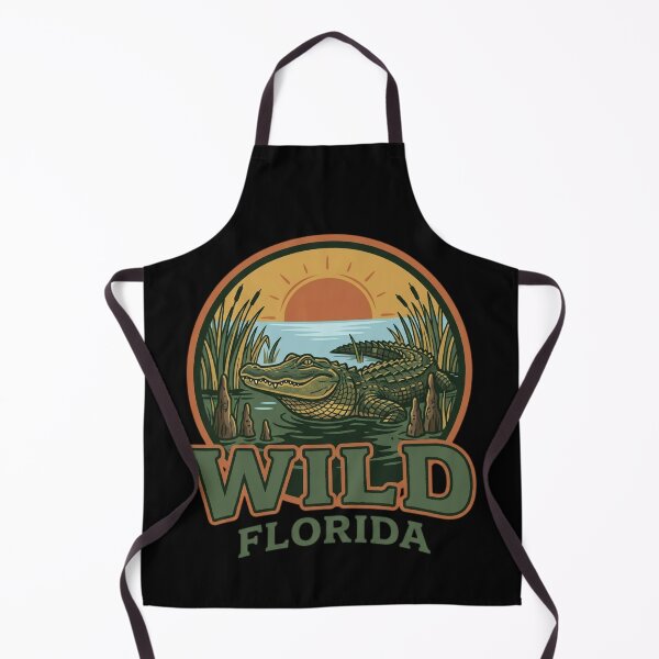 Item preview, Wild Florida Alligator Swamp Vintage Outdoor designed and sold by mood-draftsman.