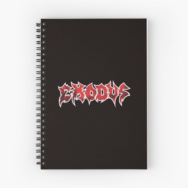 Item preview, EXODUS Distressed Band Logo Gothic Art designed and sold by VeiledEcho.