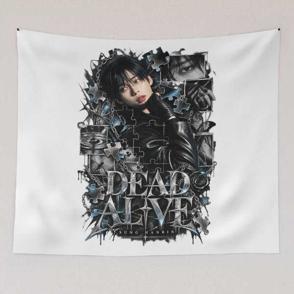 Item preview, Sung Hanbin DEAD ALIVE Broken Mirror Graphic | Dark Collage designed and sold by Valeree Store.