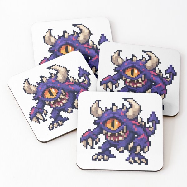 Item preview, One-Eyed Horned Demon designed and sold by fozero Pixel.