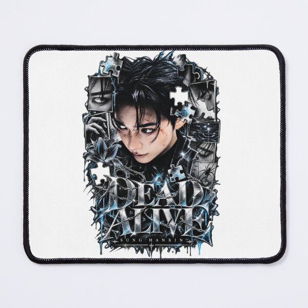Item preview, Sung Hanbin DEAD ALIVE Broken Glass Effect | Dark Fan Art designed and sold by Valeree Store.